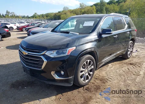 2018 Chevrolet Traverse Premier from USA, damaged, VIN 1GNEVJKW8JJ101630